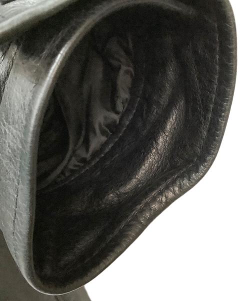 OLD GAP（オールドギャップ）OLD GAP (オールドギャップ) レザージャケット ブラック サイズ:Mの古着・服飾アイテム