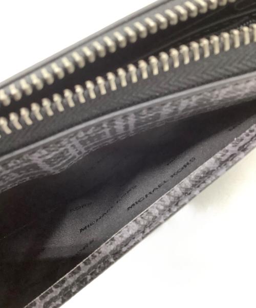 MICHAEL KORS（マイケル・コース）MICHAEL KORS (マイケル・コース) 長財布 ブラックの古着・服飾アイテム