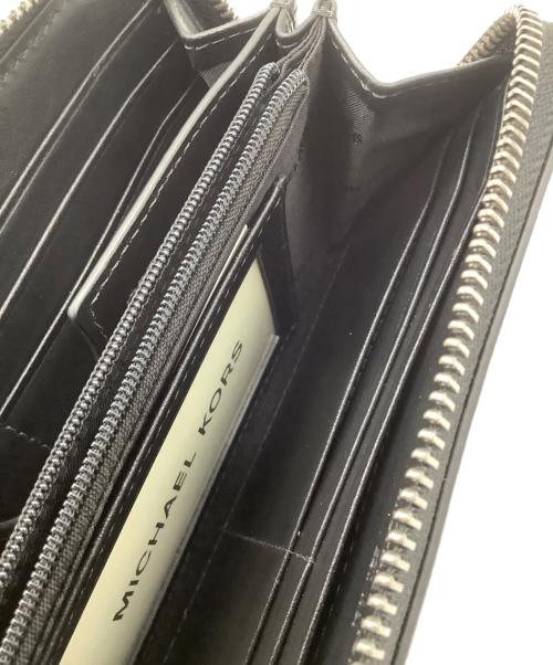 MICHAEL KORS（マイケル・コース）MICHAEL KORS (マイケル・コース) 長財布 ブラックの古着・服飾アイテム