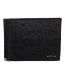 PAUL SMITH（ポールスミス）の古着「2つ折り財布」｜ブラック
