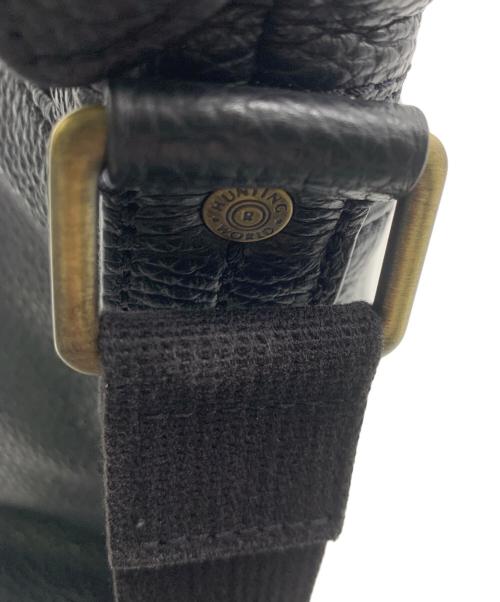 HUNTING WORLD（ハンティングワールド）HUNTING WORLD (ハンティングワールド) ショルダーバッグ ブラックの古着・服飾アイテム