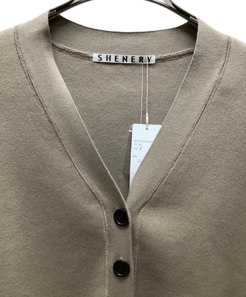 SHENERY（シーナリー）SHENERY (シーナリー) 薄手カーディガン ブラウン サイズ:Freeの古着・服飾アイテム