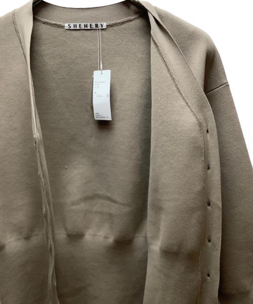 SHENERY（シーナリー）SHENERY (シーナリー) 薄手カーディガン ブラウン サイズ:Freeの古着・服飾アイテム