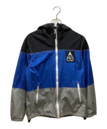 DIESEL（ディーゼル）の古着「ナイロンジャケット」｜ブラック×ブルー