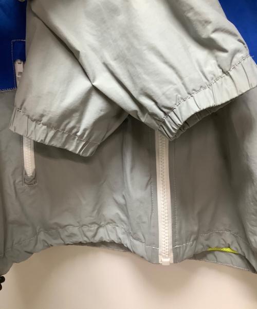 DIESEL（ディーゼル）DIESEL (ディーゼル) ナイロンジャケット ブラック×ブルー サイズ:Sの古着・服飾アイテム