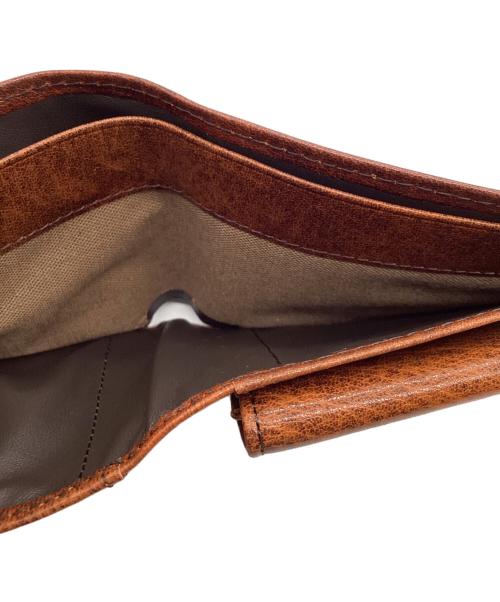 Lugard（ラガード）Lugard (ラガード) 2つ折り財布 ブラウンの古着・服飾アイテム