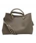 EMPORIO ARMANI (エンポリオアルマーニ) トートバッグ ライトグレー：14000円