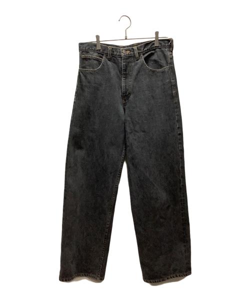 GROUND Y（グラウンドワイ）GROUND Y (グラウンドワイ) ジーンズ ブラック サイズ:Lの古着・服飾アイテム