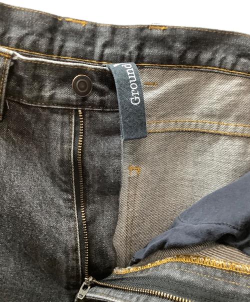 GROUND Y（グラウンドワイ）GROUND Y (グラウンドワイ) ジーンズ ブラック サイズ:Lの古着・服飾アイテム