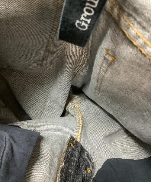 GROUND Y（グラウンドワイ）GROUND Y (グラウンドワイ) ジーンズ ブラック サイズ:Lの古着・服飾アイテム