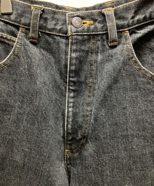 GROUND Y（グラウンドワイ）GROUND Y (グラウンドワイ) ジーンズ ブラック サイズ:Lの古着・服飾アイテム