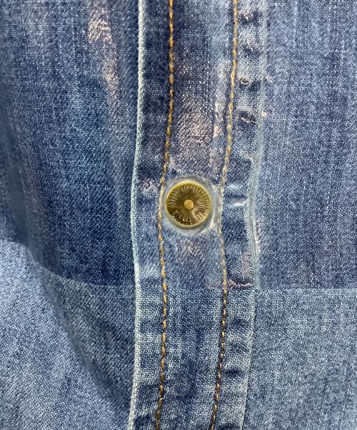 DIESEL（ディーゼル）DIESEL (ディーゼル) 長袖シャツ スカイブルー サイズ:XSの古着・服飾アイテム