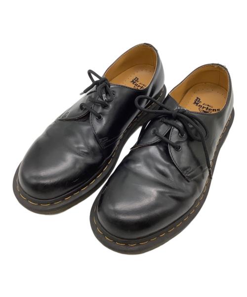 Dr.Martens（ドクターマーチン）Dr.Martens (ドクターマーチン) 3ホールシューズ ブラック サイズ:UK8の古着・服飾アイテム