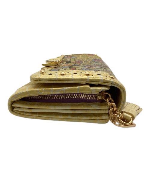 Think Bee!（シンクビー!）Think Bee! (シンクビー!) 長財布 イエローの古着・服飾アイテム