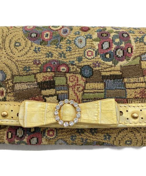 Think Bee!（シンクビー!）Think Bee! (シンクビー!) 長財布 イエローの古着・服飾アイテム