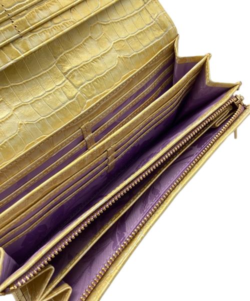 Think Bee!（シンクビー!）Think Bee! (シンクビー!) 長財布 イエローの古着・服飾アイテム