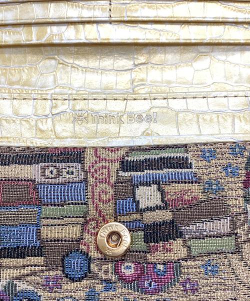 Think Bee!（シンクビー!）Think Bee! (シンクビー!) 長財布 イエローの古着・服飾アイテム