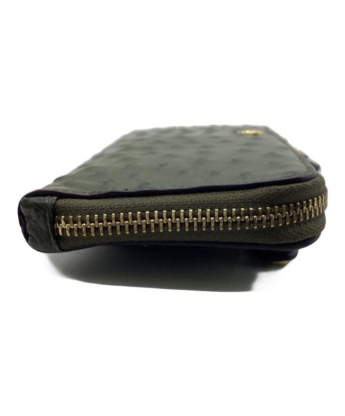 BARCOS（バルコス）BARCOS (バルコス) 長財布 グリーンの古着・服飾アイテム