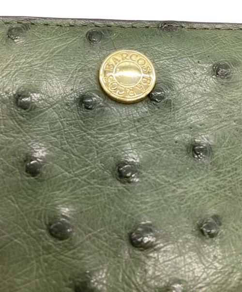 BARCOS（バルコス）BARCOS (バルコス) 長財布 グリーンの古着・服飾アイテム
