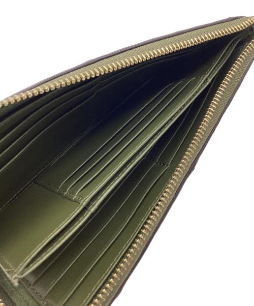 BARCOS（バルコス）BARCOS (バルコス) 長財布 グリーンの古着・服飾アイテム