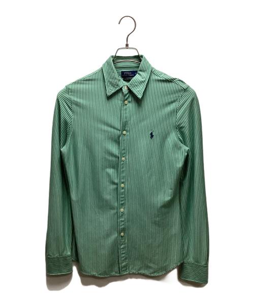 POLO RALPH LAUREN（ポロ・ラルフローレン）POLO RALPH LAUREN (ポロ・ラルフローレン) 長袖シャツ 黄緑 サイズ:Mの古着・服飾アイテム