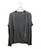 ）の古着「薄手カーディガン」｜グレー
