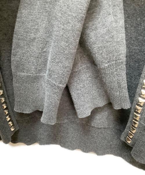 Hysteric Glamour（ヒステリックグラマー）Hysteric Glamour (ヒステリックグラマー) 薄手カーディガン グレー サイズ:Mの古着・服飾アイテム