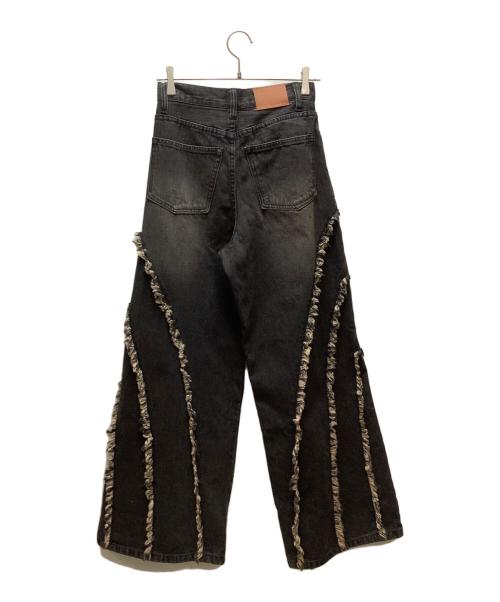 PAGEBOY（ページボーイ）PAGEBOY (ページボーイ) デニムパンツ ブラック サイズ:03Mの古着・服飾アイテム