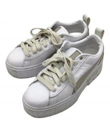 PUMA（プーマ）の古着「厚底スニーカー」｜ホワイト