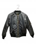 TOYS MCCOYトイズマッコイ）の古着「フライトジャケット」｜グレー