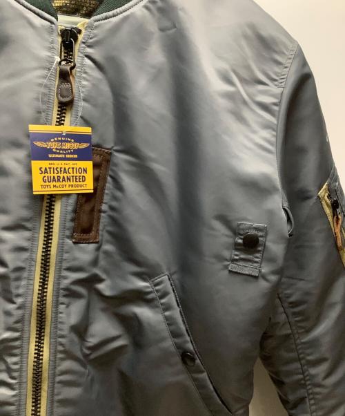 TOYS MCCOY（トイズマッコイ）TOYS MCCOY (トイズマッコイ) フライトジャケット グレー サイズ:M 未使用品の古着・服飾アイテム