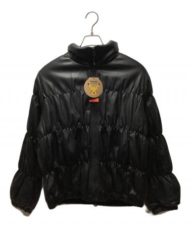 中古・古着通販】JEANASIS (ジーナシス) レザージャケット ブラック