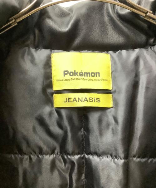 JEANASIS（ジーナシス）JEANASIS (ジーナシス) レザージャケット ブラック サイズ:Freeの古着・服飾アイテム