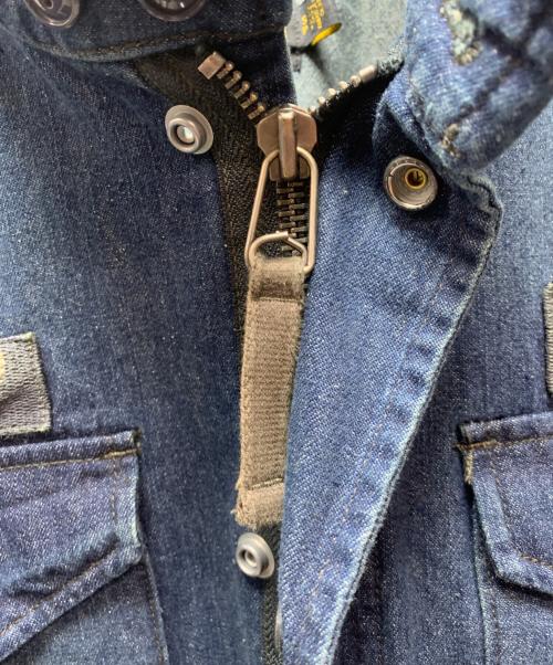 POLO RALPH LAUREN（ポロ・ラルフローレン）POLO RALPH LAUREN (ポロ・ラルフローレン) ミリタリージャケット ブルー サイズ:SPの古着・服飾アイテム