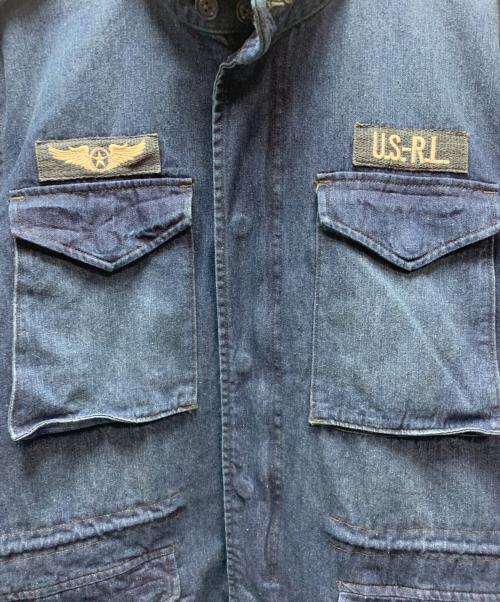 POLO RALPH LAUREN（ポロ・ラルフローレン）POLO RALPH LAUREN (ポロ・ラルフローレン) ミリタリージャケット ブルー サイズ:SPの古着・服飾アイテム