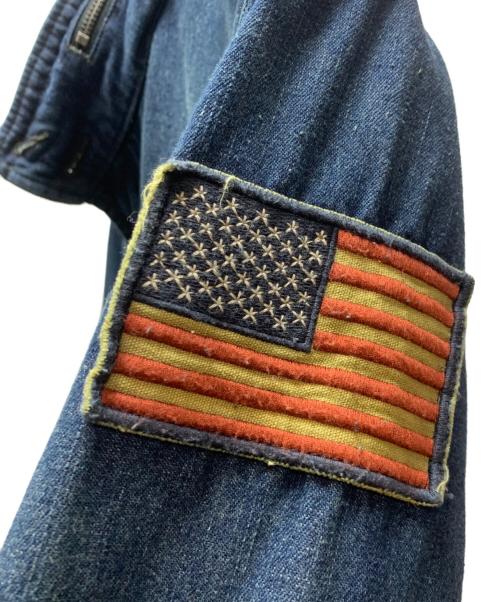 POLO RALPH LAUREN（ポロ・ラルフローレン）POLO RALPH LAUREN (ポロ・ラルフローレン) ミリタリージャケット ブルー サイズ:SPの古着・服飾アイテム