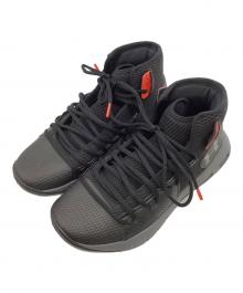 UNDER ARMOUR（アンダーアーマー）の古着「ハイカットスニーカー」｜ブラック