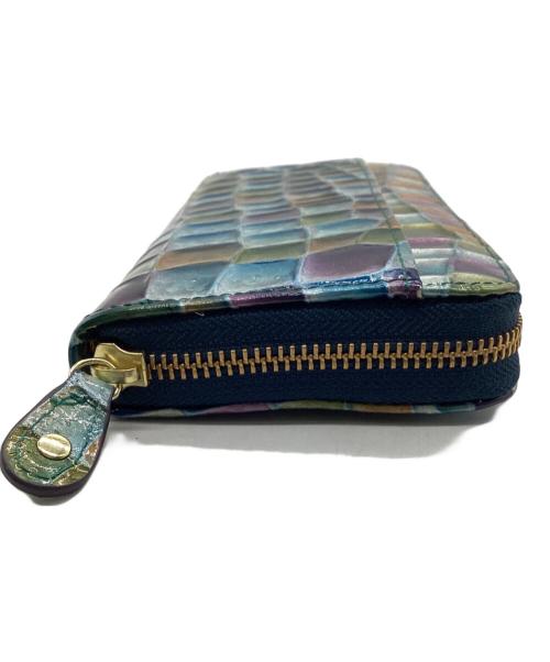 Questa e la Voice（クエスタ・エ・ラ・ヴォイス）Questa e la Voice (クエスタ・エ・ラ・ヴォイス) 長財布 マルチカラーの古着・服飾アイテム