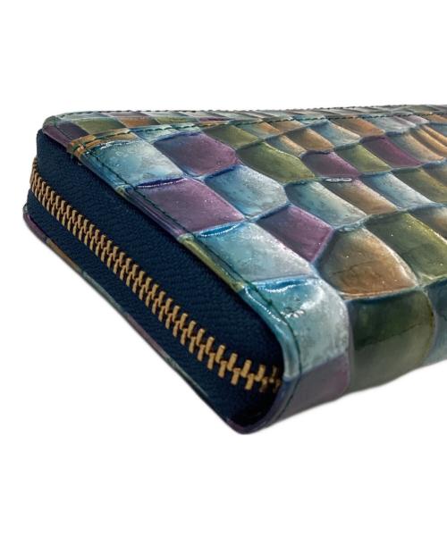 Questa e la Voice（クエスタ・エ・ラ・ヴォイス）Questa e la Voice (クエスタ・エ・ラ・ヴォイス) 長財布 マルチカラーの古着・服飾アイテム