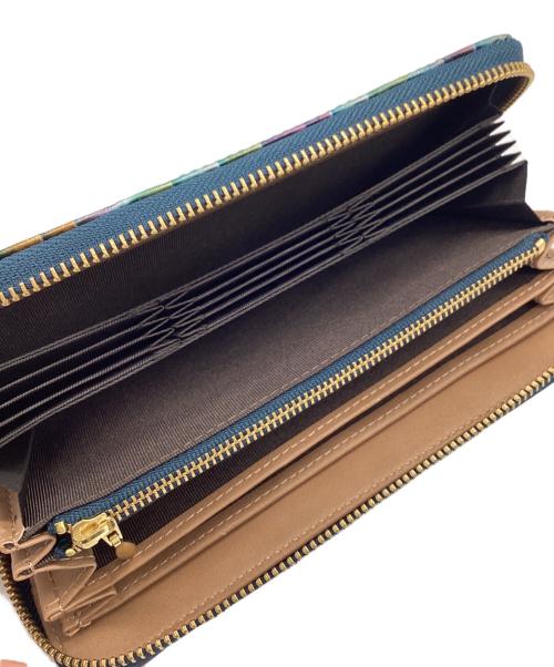 Questa e la Voice（クエスタ・エ・ラ・ヴォイス）Questa e la Voice (クエスタ・エ・ラ・ヴォイス) 長財布 マルチカラーの古着・服飾アイテム