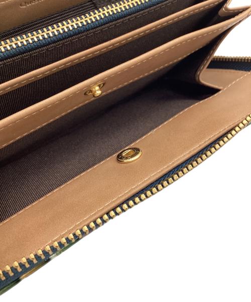 Questa e la Voice（クエスタ・エ・ラ・ヴォイス）Questa e la Voice (クエスタ・エ・ラ・ヴォイス) 長財布 マルチカラーの古着・服飾アイテム