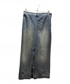 MEYAMEメヤメ）の古着「デニムスカート」｜ブルー