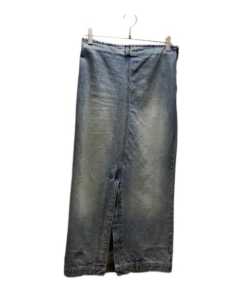 MEYAME（メヤメ）MEYAME (メヤメ) デニムスカート ブルー サイズ:SIZE2の古着・服飾アイテム