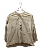 MHLエムエイチエル）の古着「長袖シャツ」｜モカ