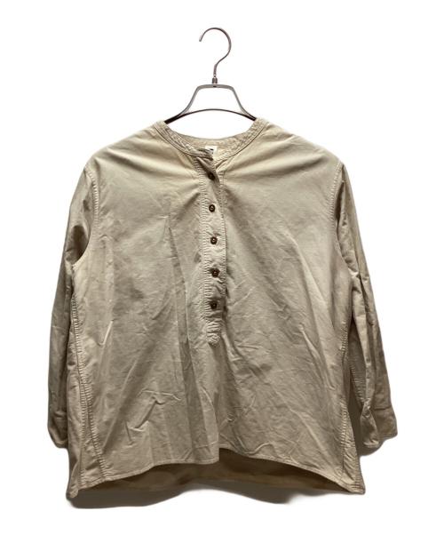 MHL（エムエイチエル）MHL (エムエイチエル) 長袖シャツ モカ サイズ:IIIの古着・服飾アイテム