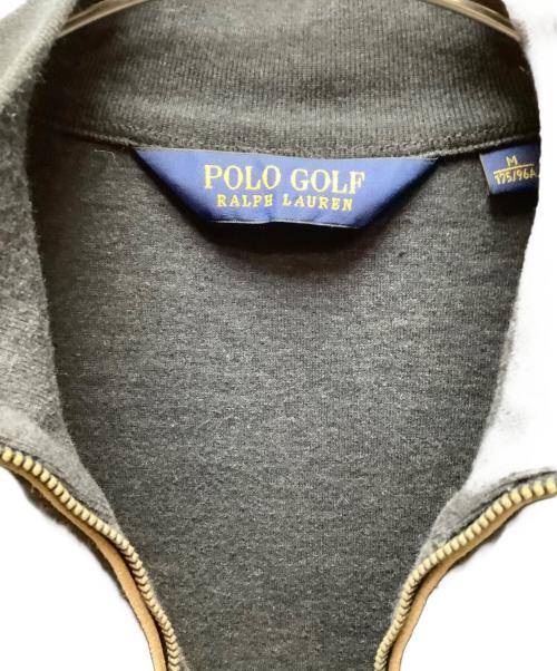 POLO GOLF（ポロ ゴルフ）POLO GOLF (ポロ ゴルフ) ハーフジップスウェット グレー サイズ:Mの古着・服飾アイテム