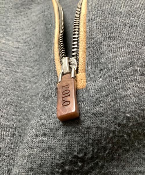 POLO GOLF（ポロ ゴルフ）POLO GOLF (ポロ ゴルフ) ハーフジップスウェット グレー サイズ:Mの古着・服飾アイテム
