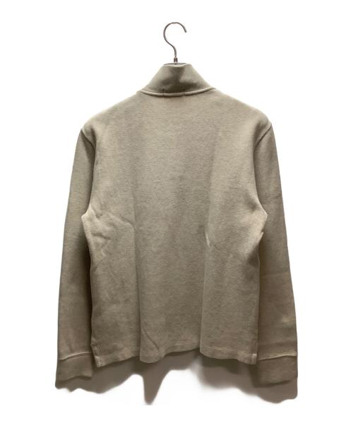 POLO RALPH LAUREN（ポロ・ラルフローレン）POLO RALPH LAUREN (ポロ・ラルフローレン) ハーフジップスウェット アイボリー サイズ:Sの古着・服飾アイテム
