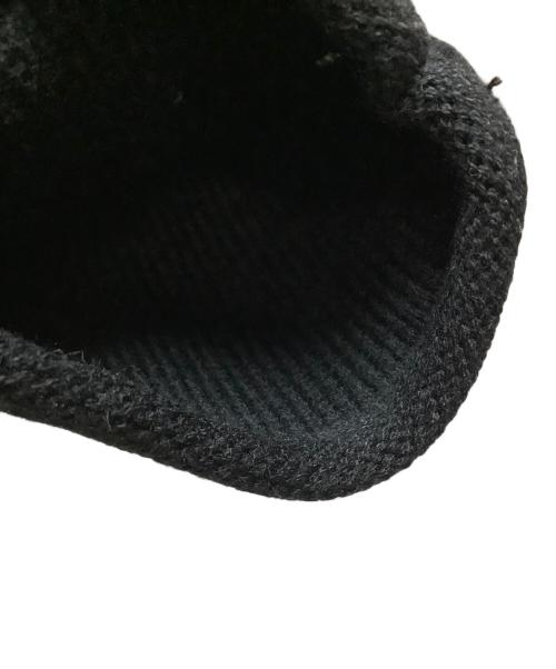 MARY QUANT（マリークヮント）MARY QUANT (マリークヮント) ニットジャケット ホワイト×ブラック サイズ:Mの古着・服飾アイテム