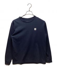 THE NORTH FACE（ザ ノース フェイス）の古着「長袖カットソー」｜ネイビー